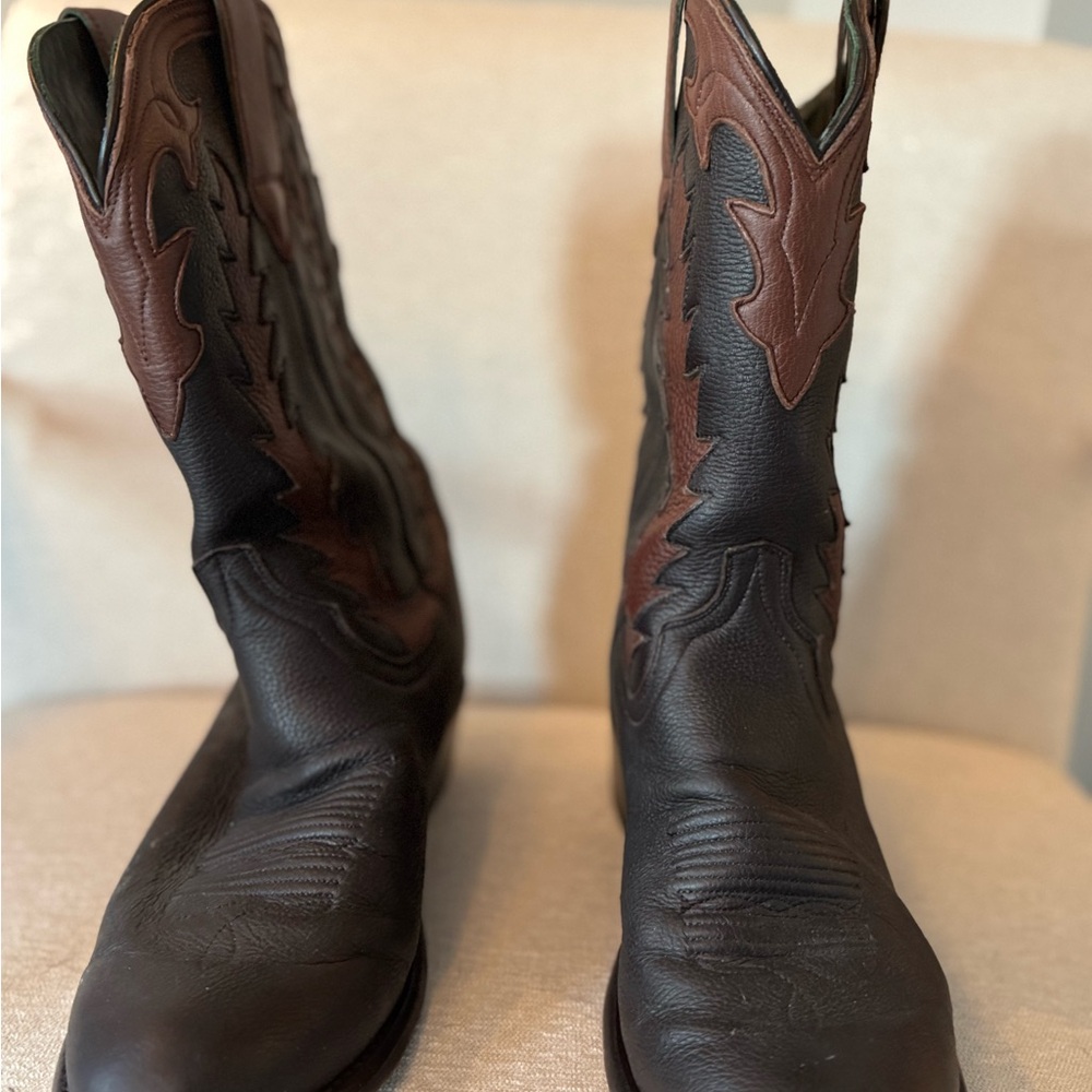 Tecovas Anniversary Boot VII - Dark Chocolate Deer - Limited Edition